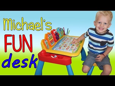Michael's VTech Touch & Learn Activity Desk Deluxe Playtime Review