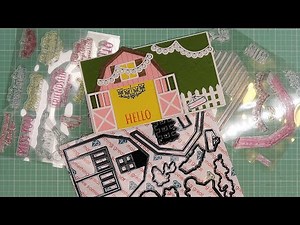 Diamond Press "She Shed" Stamps and Dies Set Review Tutorial! Just So Sweet!