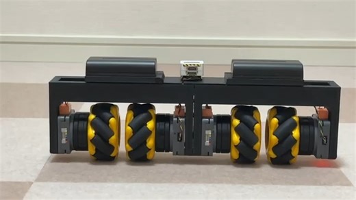 M5Stack on Instagram: "🤖 Roller485 Mecanum‑Wheel Balancing Robot — Drift Like a Pro on Two Wheels 🛞 By GEH00073, this collinear mecanum robot uses #M5Stack #AtomS3 + #Roller485 to balance in real time and slide smoothly in any direction 🎮 🔹 Real‑time inverted‑pendulum balancing on mecanum wheels 🤹 🔹 Remote control with Atom #Joystick over ESP‑NOW 📡 🔹 3D‑printed chassis, 60 mm & 80 mm wheel versions for extra maneuverability 🧩 🏅 Special Mention — Best Robotics (M5Stack Innovation Contes