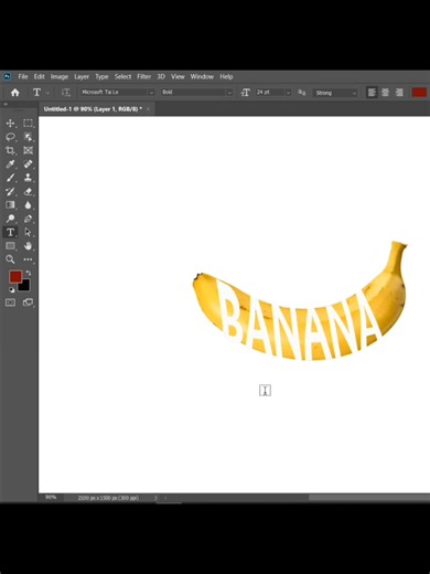 typography manipulation in photoshop #photoshop #tutorial #graphics #viralvideo #foryou