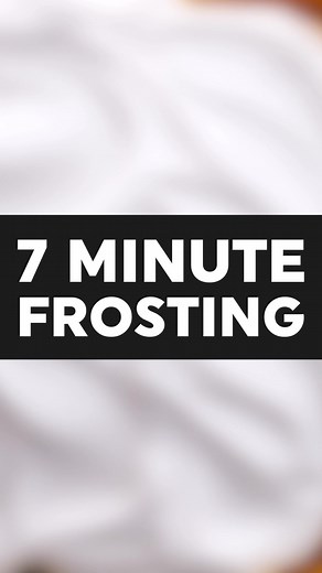 This failproof 7-minute frosting is deliciously light, fluffy, and the perfect topping for almost any cake. Enjoy the icing’s marshmallow cream-like smoothness that will make you and your family and friends smile. #southernaccent #southerngirl #southernrecipes #southerncooking #southernwomen #southernfood #frosting #frostingtechnique #frostingrecipe #frostingtutorial