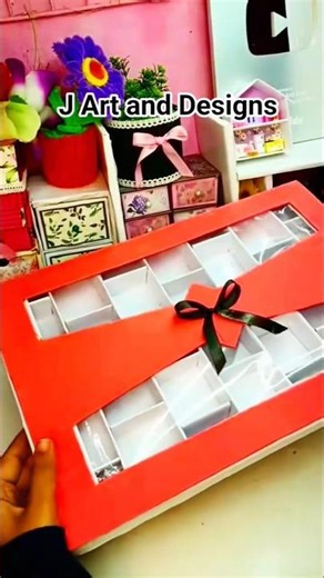 DIY Box Organizer for jewellery.#shorts #craftyhome #gift #craft #art