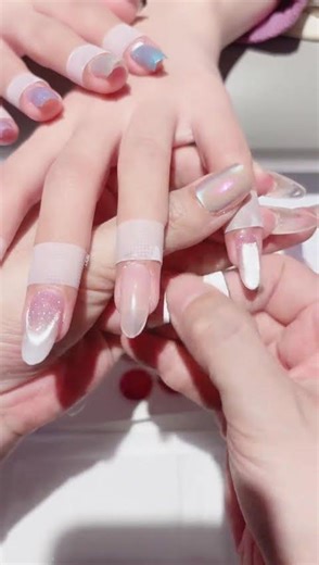 Shattered Diamond Nail Art: Butterfly Shadow Design, NailArt Kasi KasiNailArt