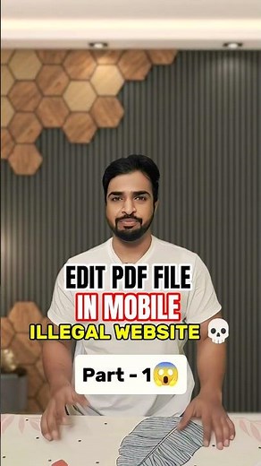 How to edit PDF file in mobile | #pdf #pdfconverter #pdfeditor #editpdf #convertpdf #smartphone #ai