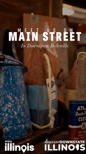 Meet Us On Main Street 👇Discover Downstate Illinois paid a visit to Downtown Belleville last week to explore the businesses surrounding the Public Square Progress Zone & share ideas for the next time you Meet Us On Main Street.For more to explore, visit BellevilleMainStreet.net mark your calendars for the next Main Street Mingle Thursday, July 20th! / Enjoy Illinois | Belleville Main Street