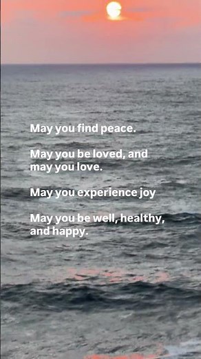 A simple intention and prayer of metta and loving kindness today. #peace #love #metta