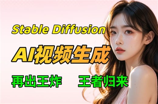 【Stable diffusion】AI生成视频再出王炸！SD文生视频横空出世！极度爆炸的视频生成！真的太实用了，这3个新功能一个比一个炸~（附插件）保姆级教程
