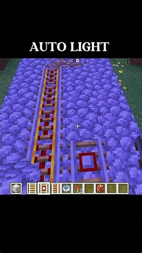 Minecraft AUTO Light Trick Works Every Time? #shorts #minecraft