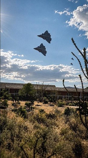 SPOTTED: Hikers witness a pair of F-47 next-generation fighters conducting testing outside Area 51
