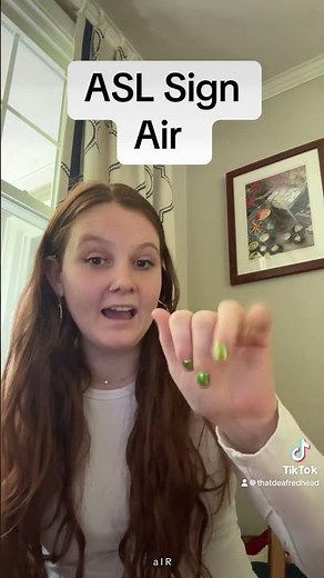 Learn How To Sign "Air" in ASL for Beginners | American Sign Language #shorts
