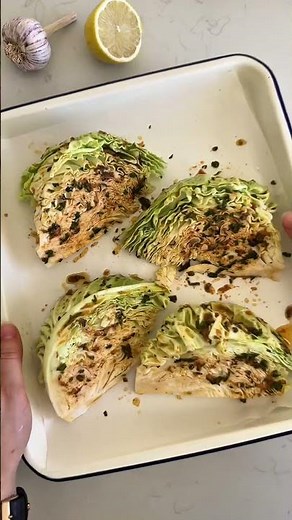Roasted Cabbage Wedges | Eat More Veg
