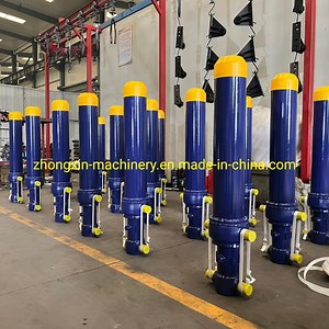 [Hot Item] Trunnion Mount Telescopic Hydraulic Cylinder for Dump Truck