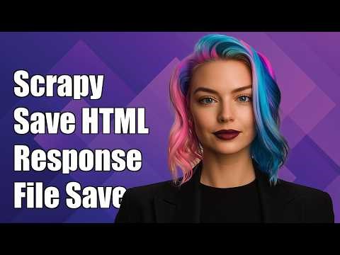 Scrapy: Save response.body as html file?