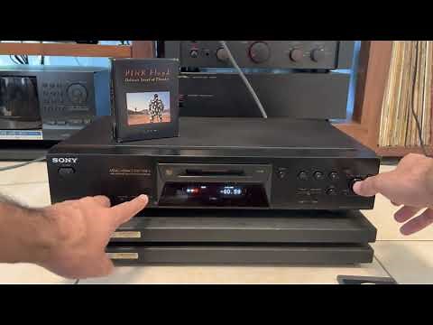 SONY MDS-JE480 MINIDISC DECK