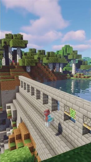 Minecraft Dam Build