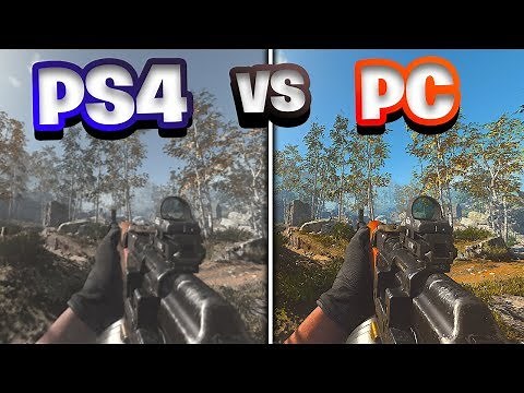 PC vs PS4 - Call of Duty: Modern Warfare