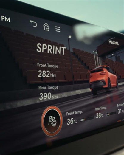 GV60 Magma | Magma Button: Push | Genesis | #Shorts