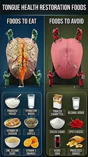 The Ultimate Guide to Tongue Health: Foods to Eat & Avoid