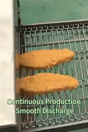 Hamburger Patty Production Line: 150 kg patties per hour! 🍔⚡️ ✅ Fully Automated: From forming → coating → frying → packaging ✅ High Output: 100-150 kg per hour, 24/7 operation ✅ Certified Safety: ISO 9001/14001/45001, CE, BSCI, ETL certified, made of 304 stainless steel Ready to supply the next big hamburger chain? ❤️ If you are in the food industry, please double-tap to like! 🔔 Follow us to learn more about food factory secrets 💬 Comment