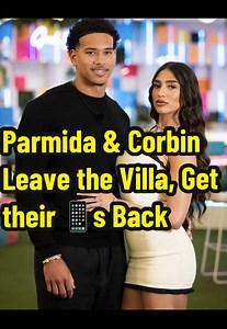 Parmida & Corbin Leave the Villa & Get their Phones Back. #loveislandusa #corbin #parmida #aftersun #greenscreen