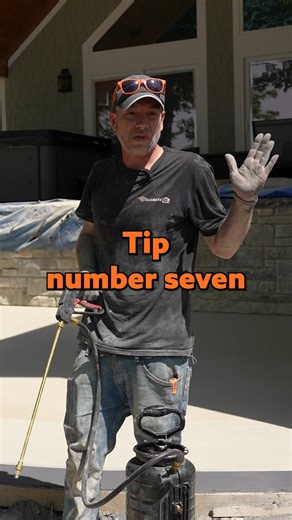 Why You Should Always Have a Finishing Aid Handy! #SlabSaver #DecoCrete #ColorHardener #ProTip #FinishingAid | Deco-Crete