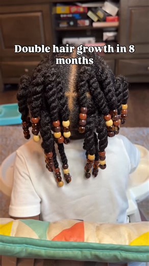 Libby Hair Care | People assume Libby’s healthy hair is because of mine but I cut all mine off last year and grew it past my shoulders in 8 months 🫣 🌱 It’s... | Instagram