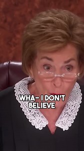 Judge Judy says "I don't believe a word" in courtroom showdown