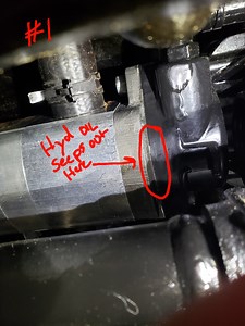 Hydraulic pump leaking, big repair?