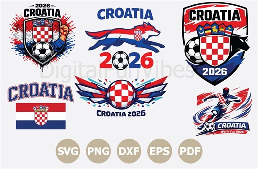 World Cup 2026 Cricut Files, USA Canada Mexico Svg Png, Croatia Football Team Design, Soccer Clipart (digital Download), Soccer Fan Gift - Etsy
