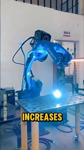 AI Welding Robot That Outworks Humans! #smartfactory #technology #welding