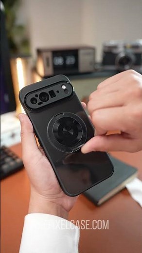 Transparent Magnetic Case & Bracket For Google Pixel 9 Series #thepixelcase