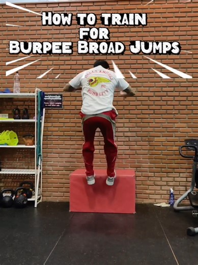 Effective Training for Burpee Broad Jumps