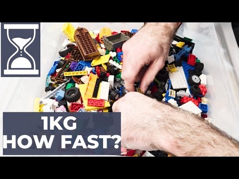 1KG LEGO Speed Sorting Challenge
