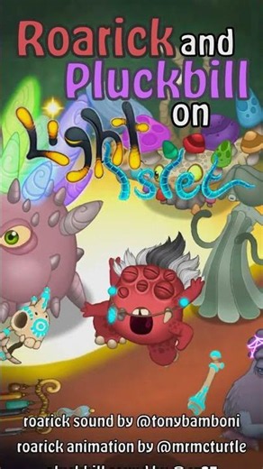 Light islet Roarick and Pluckbill || ANIMATED