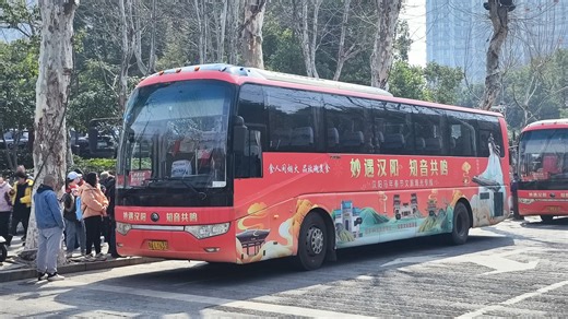 14年老车即将强制报废，潍柴国三柴油引擎动力充沛，国内越来越少见的平头宇通兽头！武汉湖北省公路客运妙遇汉阳文旅观光线（短班）宇通ZK6122HB9运行实录