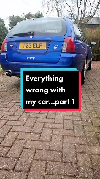 Yes it's British, yes there's more up with it. #car #cartok #wagon #carculture #fyp #mg #fastwagon #british