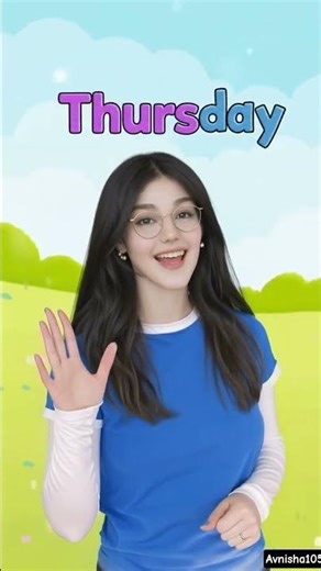 Seven days - #day #kidsvideo #learning #kidssongs