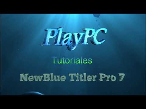 NewBlue Titler Pro 7 Desde cero