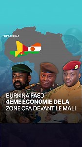Performance encourageante pour l'AES dans la zone CFA en terme de production de richesse. Un rapport du Fonds monétaire international révèle par exemple que les prévisions 2024 classent le Burkina Faso en quatrième dans la zone CFA dépassant ainsi son voisin le Mali. | TRT Afrika Français