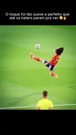 O toque foi tão suave e perfeito que até os haters param pra ver