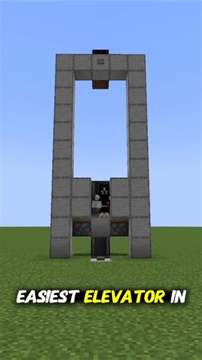 Easiest ELEVATOR FLYING MACHINE To Build in Minecraft! #gaming #minecraft #tutorial