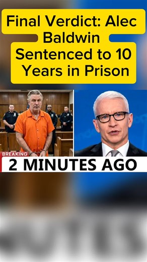 Final Verdict: Alec Baldwin Sentenced to 10 Years in Prison Online discussion has intensified following headlines about Alec Baldwin’s legal case. This video breaks down what has been officially reported, what is misleading or inaccurate online, and why it’s important to separate facts from rumors — without spreading false verdicts or assumptions. #AlecBaldwin #LegalUpdate #CelebrityNews #MediaLiteracy #EntertainmentTalk
