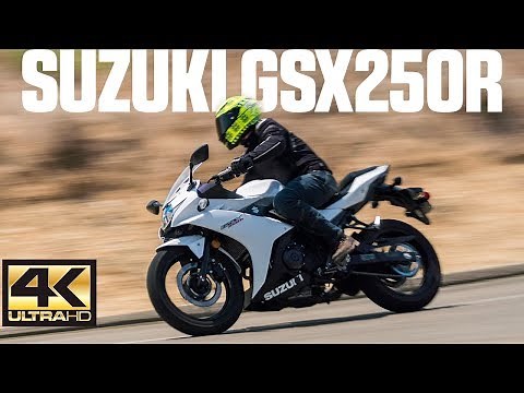 2018 Suzuki GSX250R Review - 4K