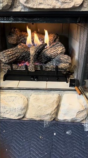 Empire Flint Hill Vent Free Gas Logs | Fresh Install & Live Flame Demo (American Gas Works)