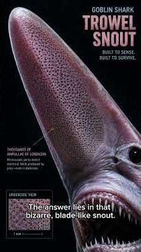 Why the Goblin Shark’s Jaw is a Biological Horror Movie!😳😮