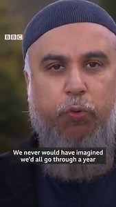 Imran Patel has helped bury dozens of Muslims who died with Covid-19 in one of England's worst-affected towns. A volunteer at Blackburn Muslim Burial Society, he has helped with 340 interments at Pleasington Cemetery in 12 months, 200 were for people who died with coronavirus. | BBC Manchester