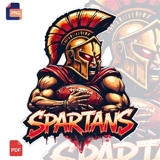 Graffiti Spartan Football Mascot Svg | SPARTANS Street Art Design | School Team Spirit PNG PDF - Etsy