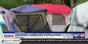 Huntsville’s growth potentially leading to rising homeless population