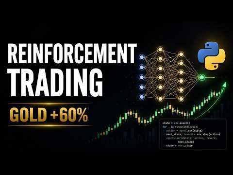 I Built a Gold RL Trading Bot With 60% OOS Returns [Free Code]