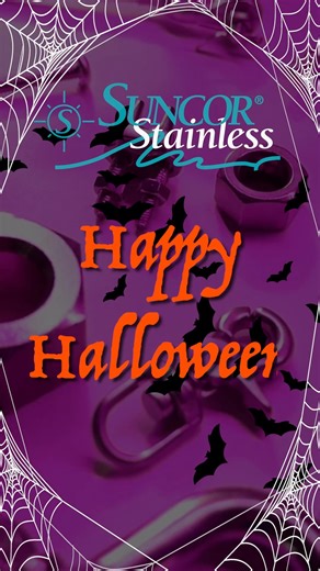 No tricks, just reliable treats! 🎃 Suncor Stainless is the leading source for stainless steel hardware in the industrial, marine, architectural, commercial, government, and OEM markets. Don't be spooked by weak hardware! 👻 Our quality is hauntingly good. Our stainless steel products provide the reliability and durability your industry needs! #StainlessSteel #Marine #Industrial #Rigging #HappyHalloween #Manufacturing #QualityHardware | Suncor Stainless, Inc.